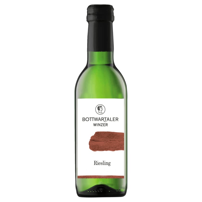 Bottwartaler Winzer Weißwein Riesling QbA halbtrocken 0,25l